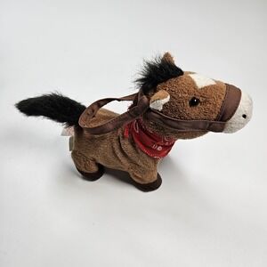 Cuddle Barn – Gallop the Musical Horse Animated Plush Toy Gallops Trots